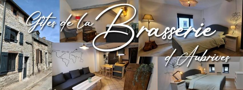 Les Gites De La Brasserie D'Aubrives La Malterie Et La Houblonniere Bagian luar foto